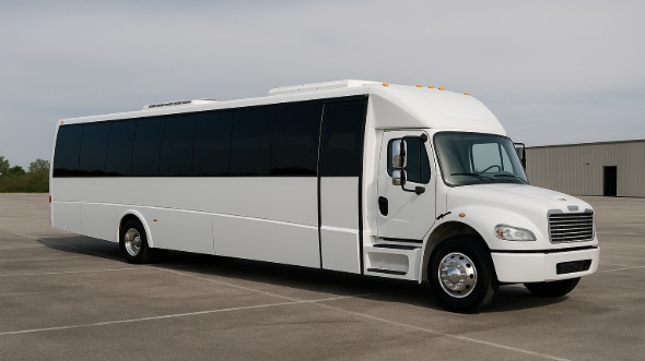 Exterior of Midwest City Party Bus Company's 25 Passenger Party Bus in Midwest City