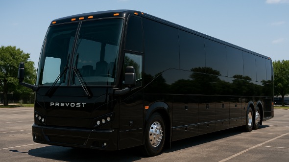 Exterior of Midwest City Party Bus Company's 50 Passenger Party Bus in Midwest City