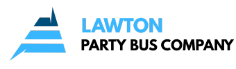 lawton party bus company logo