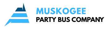 muskogee party bus company logo