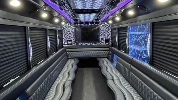 oklahoma 50 passenger party bus rental