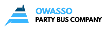 owasso party bus company logo